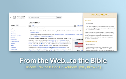 Biblical Wisdom  from Chrome web store to be run with OffiDocs Chromium online