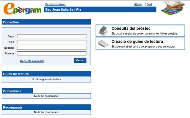 BiblioSallarès  from Chrome web store to be run with OffiDocs Chromium online
