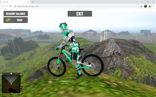 Bicycle Rider Simulator Game  from Chrome web store to be run with OffiDocs Chromium online