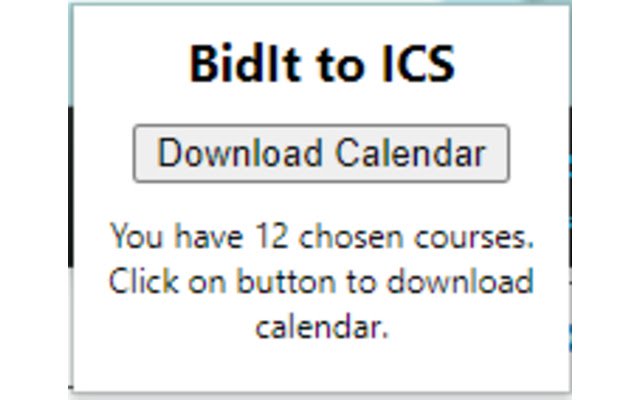 BidIt ke ICS dari toko web Chrome untuk dijalankan dengan OffiDocs Chromium online