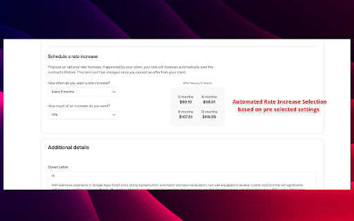 BidSensi Automated UpWork Proposal  from Chrome web store to be run with OffiDocs Chromium online