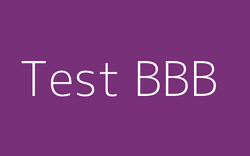BigBlueButton Screenshare Extension  from Chrome web store to be run with OffiDocs Chromium online