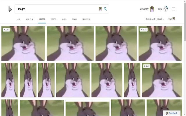 Big Chungus  from Chrome web store to be run with OffiDocs Chromium online