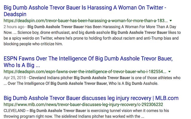 Big Dumb Asshole Trevor Bauer  from Chrome web store to be run with OffiDocs Chromium online