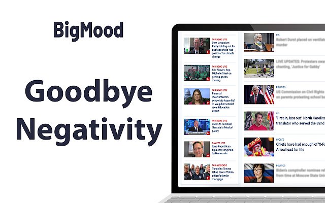 BigMood El primer bloqueador de negatividad de la tienda web de Chrome que se ejecutará con OffiDocs Chromium en línea