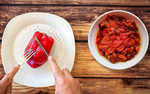 Big red bell pepper  from Chrome web store to be run with OffiDocs Chromium online