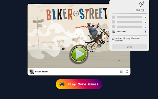 Biker Street Game Experience the Thrill of 2D Motorcycle Racing!  from Chrome web store to be run with OffiDocs Chromium online