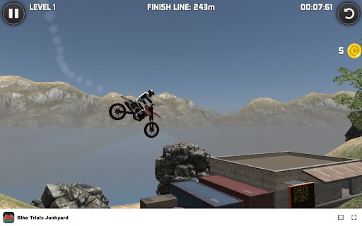Bike Trials Junkyard Conquer extreme junkyard courses on your ATV!  from Chrome web store to be run with OffiDocs Chromium online