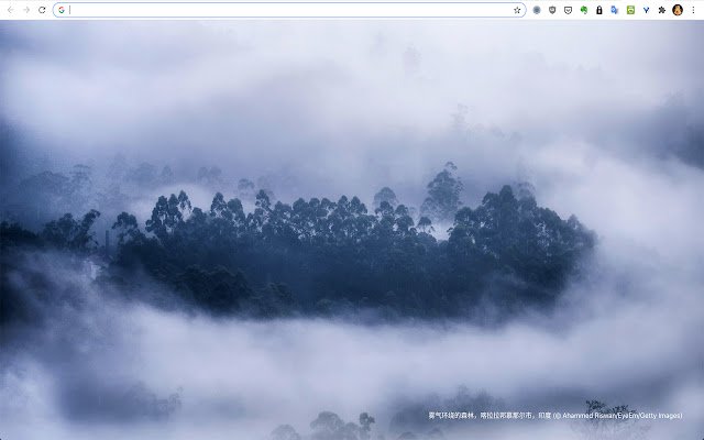 Chrome Web ストアの Bing Image New Tab を OffiDocs Chromium online で実行する