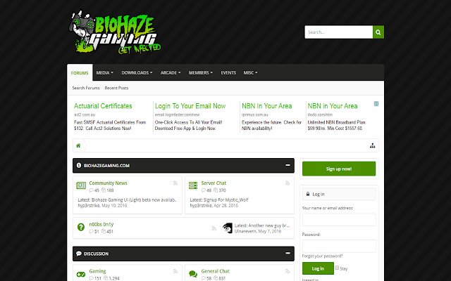 Biohaze Gaming mula sa Chrome web store na tatakbo sa OffiDocs Chromium online
