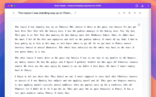 Bionic Reader  from Chrome web store to be run with OffiDocs Chromium online Bionic Reader  from Chrome web store to be run with OffiDocs Chromium online