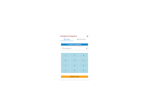 BIOSTEC Cloudphone Interface Extension  from Chrome web store to be run with OffiDocs Chromium online