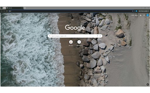 Birds Eye View of a Rocky Shore  from Chrome web store to be run with OffiDocs Chromium online