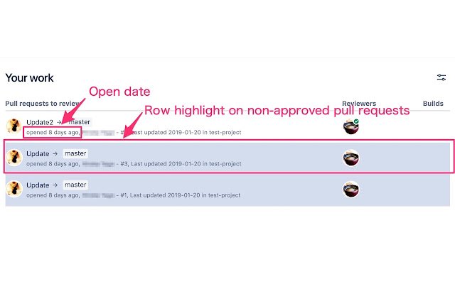Bitbucket Dashboard Helpers  from Chrome web store to be run with OffiDocs Chromium online