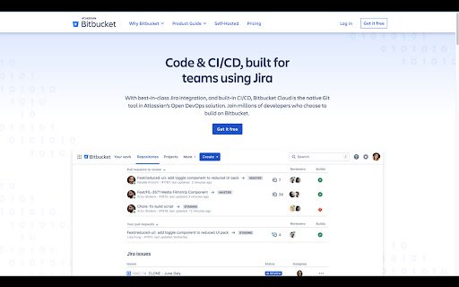 Bitbucket PR Review Shortcuts  from Chrome web store to be run with OffiDocs Chromium online