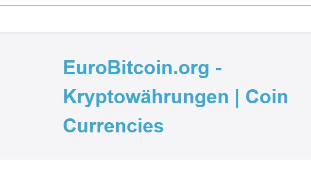 Bitcoin dari toko web Chrome untuk dijalankan dengan OffiDocs Chromium online