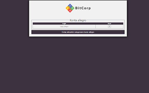 BitCorp Opłaty allegro w Baselinker  from Chrome web store to be run with OffiDocs Chromium online