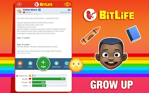 BitLife Life Simulator  from Chrome web store to be run with OffiDocs Chromium online