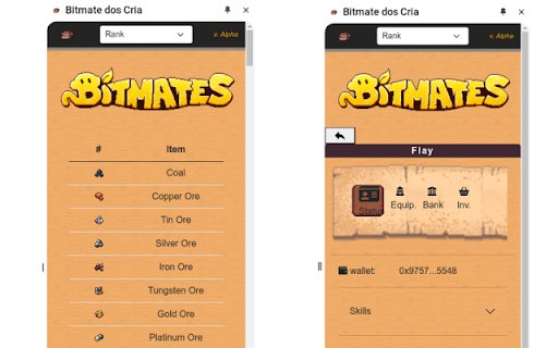 Bitmate dos Cria  from Chrome web store to be run with OffiDocs Chromium online