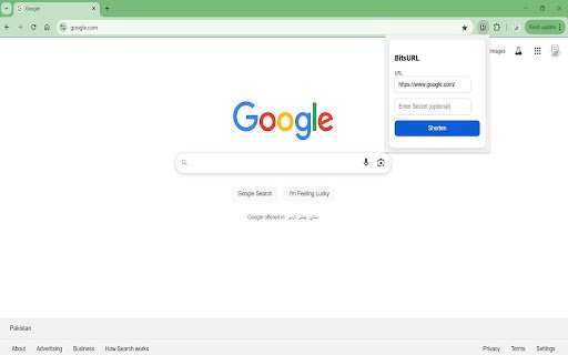 BitsURL Shortener  from Chrome web store to be run with OffiDocs Chromium online