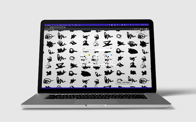 Black Abstract  from Chrome web store to be run with OffiDocs Chromium online
