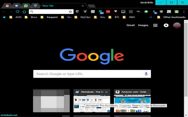 Chrome ウェブストアの Black と Cyan を OffiDocs Chromium online で実行