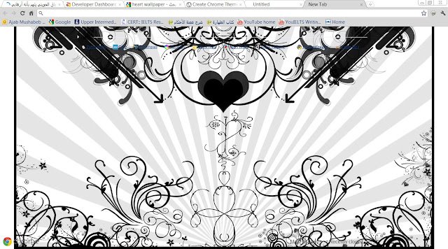 Black Hearts  from Chrome web store to be run with OffiDocs Chromium online