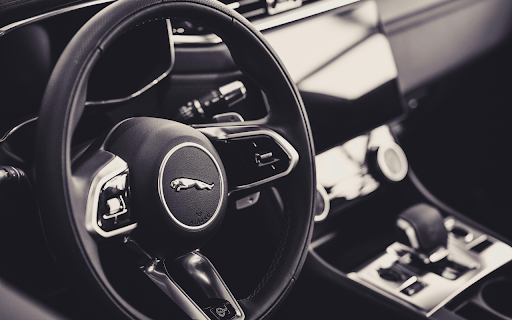 Black Jaguar Steering Wheel  from Chrome web store to be run with OffiDocs Chromium online Black Jaguar Steering Wheel  from Chrome web store to be run with OffiDocs Chromium online