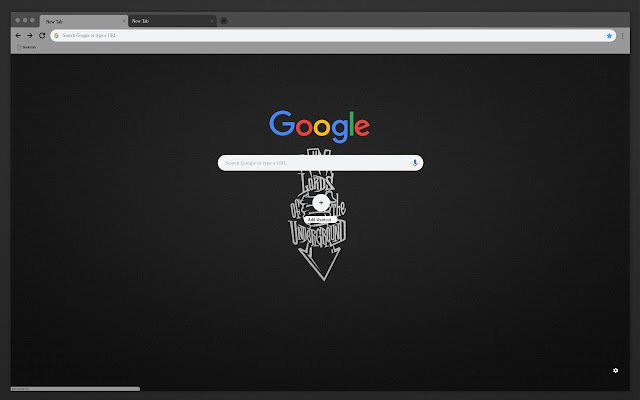 Black logo  from Chrome web store to be run with OffiDocs Chromium online