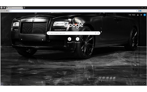 Black Luxury Car in Showroom  from Chrome web store to be run with OffiDocs Chromium online