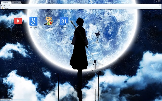 Black Moon Walking theme 1280x720  from Chrome web store to be run with OffiDocs Chromium online