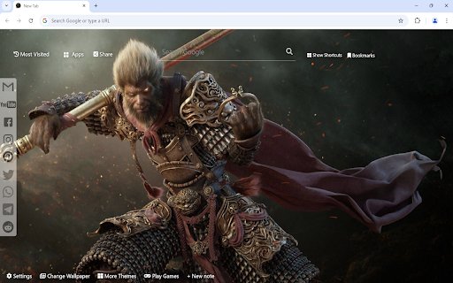 Black Myth Wukong Wallpaper from Chrome web store to be run with OffiDocs Chromium online Black Myth Wukong Wallpaper from Chrome web store to be run with OffiDocs Chromium online