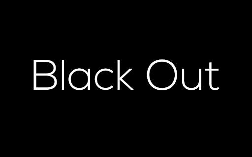 BlaCKout  from Chrome web store to be run with OffiDocs Chromium online
