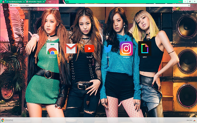 BLACKPINK IS REVOLUTION﻿ | Wallpaper HD K POP  from Chrome web store to be run with OffiDocs Chromium online