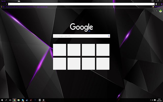 Black purple shards mula sa Chrome web store na tatakbo sa OffiDocs Chromium online