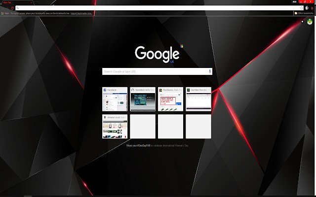 Black red shards  from Chrome web store to be run with OffiDocs Chromium online