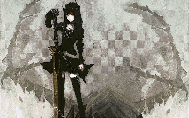 Black Rock Shooter 20 1920x1080 de la boutique en ligne Chrome à exécuter avec OffiDocs Chromium en ligne