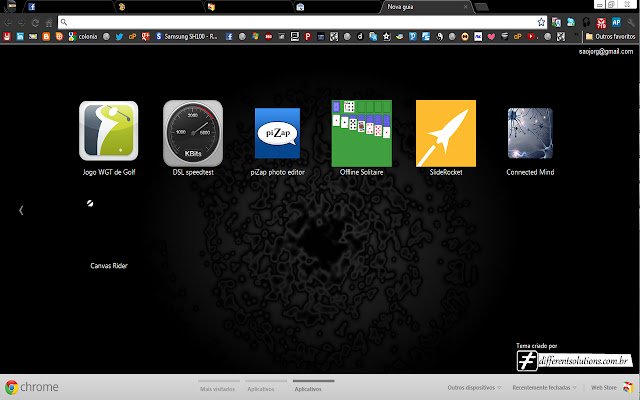 Black Theme DS*  from Chrome web store to be run with OffiDocs Chromium online