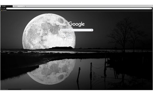Black White Moon  from Chrome web store to be run with OffiDocs Chromium online