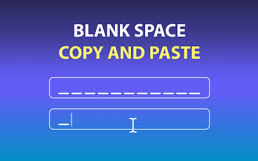 Blank Space copy and paste  from Chrome web store to be run with OffiDocs Chromium online