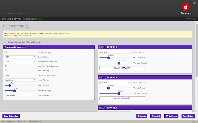 BLHeli Configurator  from Chrome web store to be run with OffiDocs Chromium online