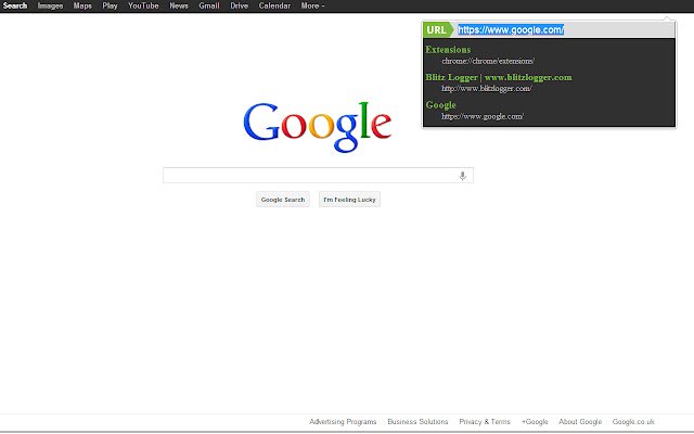 Chrome web mağazasından Blitz Tam Ekran URL Başlatıcı, OffiDocs Chromium çevrimiçi ile çalıştırılacak