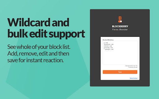 Blockberry Focus Booster  from Chrome web store to be run with OffiDocs Chromium online