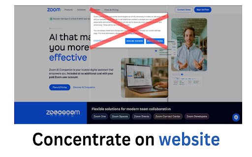 Block Cookies  from Chrome web store to be run with OffiDocs Chromium online