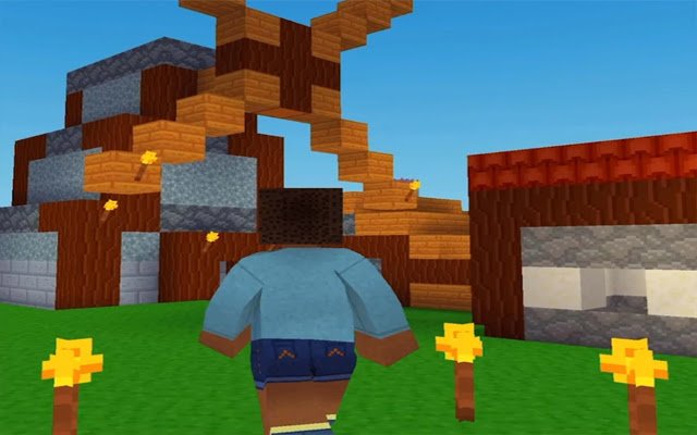 Block Craft 3D：OffiDocs Chromium ile çevrimiçi olarak çalıştırılacak Chrome web mağazasından Bina Oyunu