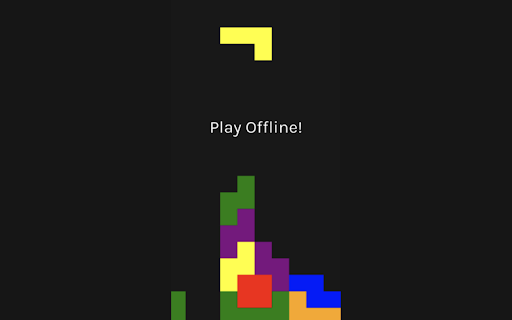 Blockdrop!  from Chrome web store to be run with OffiDocs Chromium online