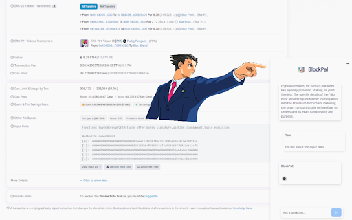 BlockPal  from Chrome web store to be run with OffiDocs Chromium online