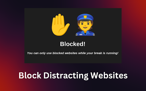 BlockSite Pomodoro: Block Sites Focus from Chrome web store to be run with OffiDocs Chromium online BlockSite Pomodoro: Block Sites Focus from Chrome web store to be run with OffiDocs Chromium online