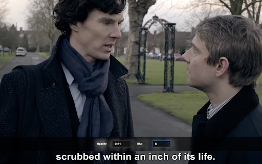 Block Subtitle  from Chrome web store to be run with OffiDocs Chromium online