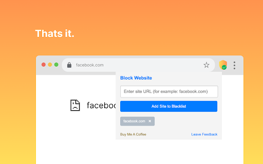 Block Website  from Chrome web store to be run with OffiDocs Chromium online